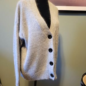 MOSS STUDIO Angora look cardigan